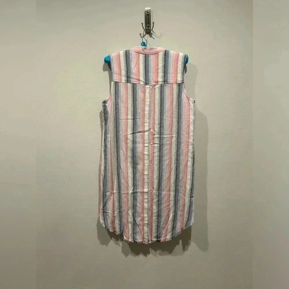 NWT CLOTH & STONE Linen Blend Tunic Dress / Size Small / - Picture 4 of 9
